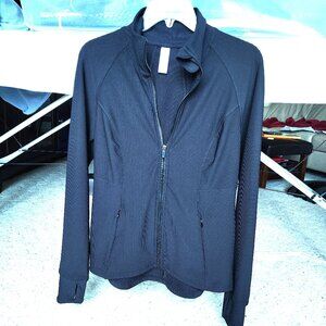 90 Degree Full Zip Running Track Jacket Size Large fits like Medium